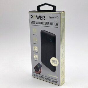 Sentry 5000 mAh Portable Power Bank With Dual USB Ports & Fast Charging Capabili